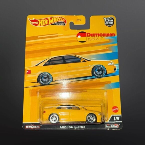 HOT WHEELS Car Culture AUDI S4 Quattro 2021 PREMIUM DEUTSCHLAND - Picture 1 of 5